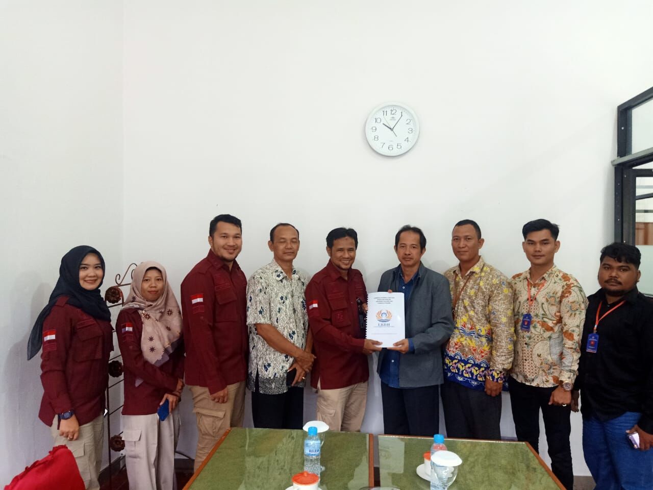 Kemenkumham Kantor wilayah Provinsi Bangka Belitung Verifikasi LKBH  Universitas Pertiba