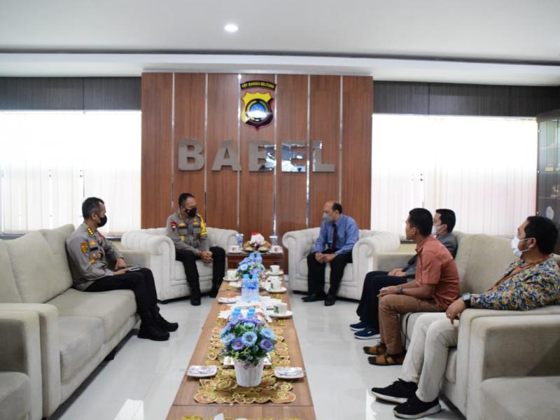 Silahturahmi dan  Audiensi  Penerimaan Mahasiswa Baru di Mapolda Bangka Belitung