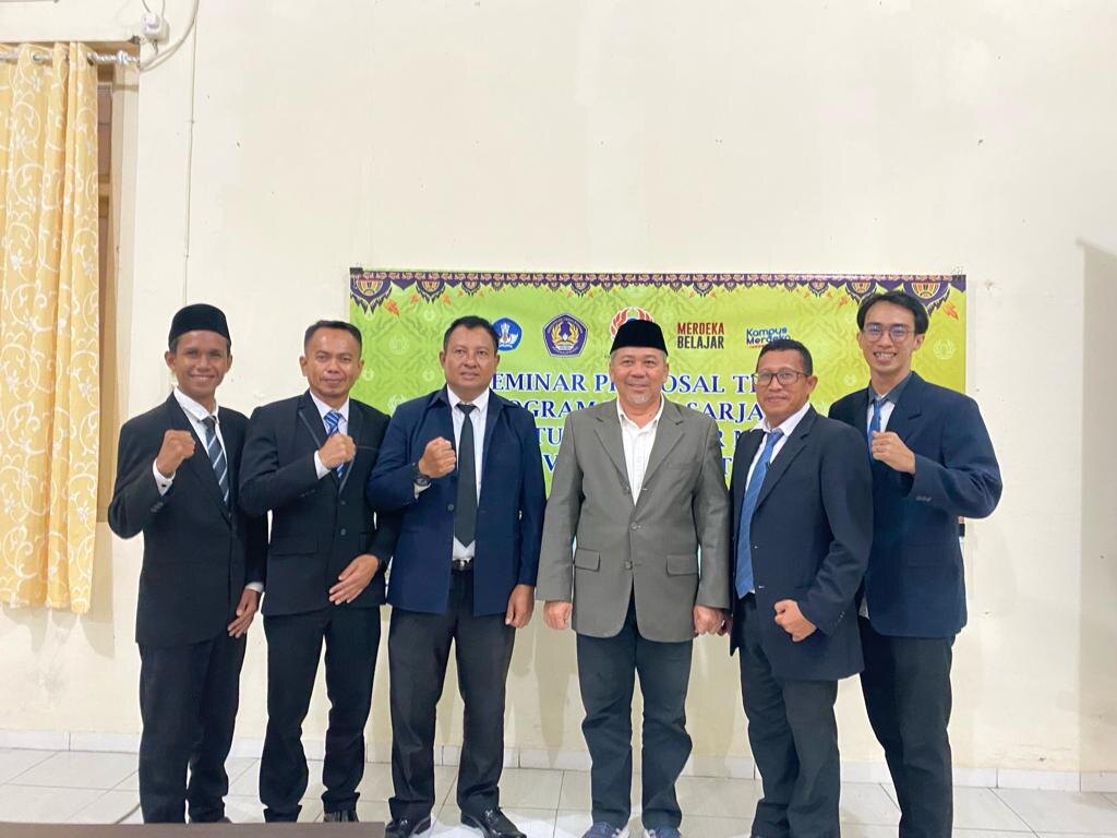 Mahasiswa Pascasarjana Uniper Laksanakan Ujian Sempro  Tesis