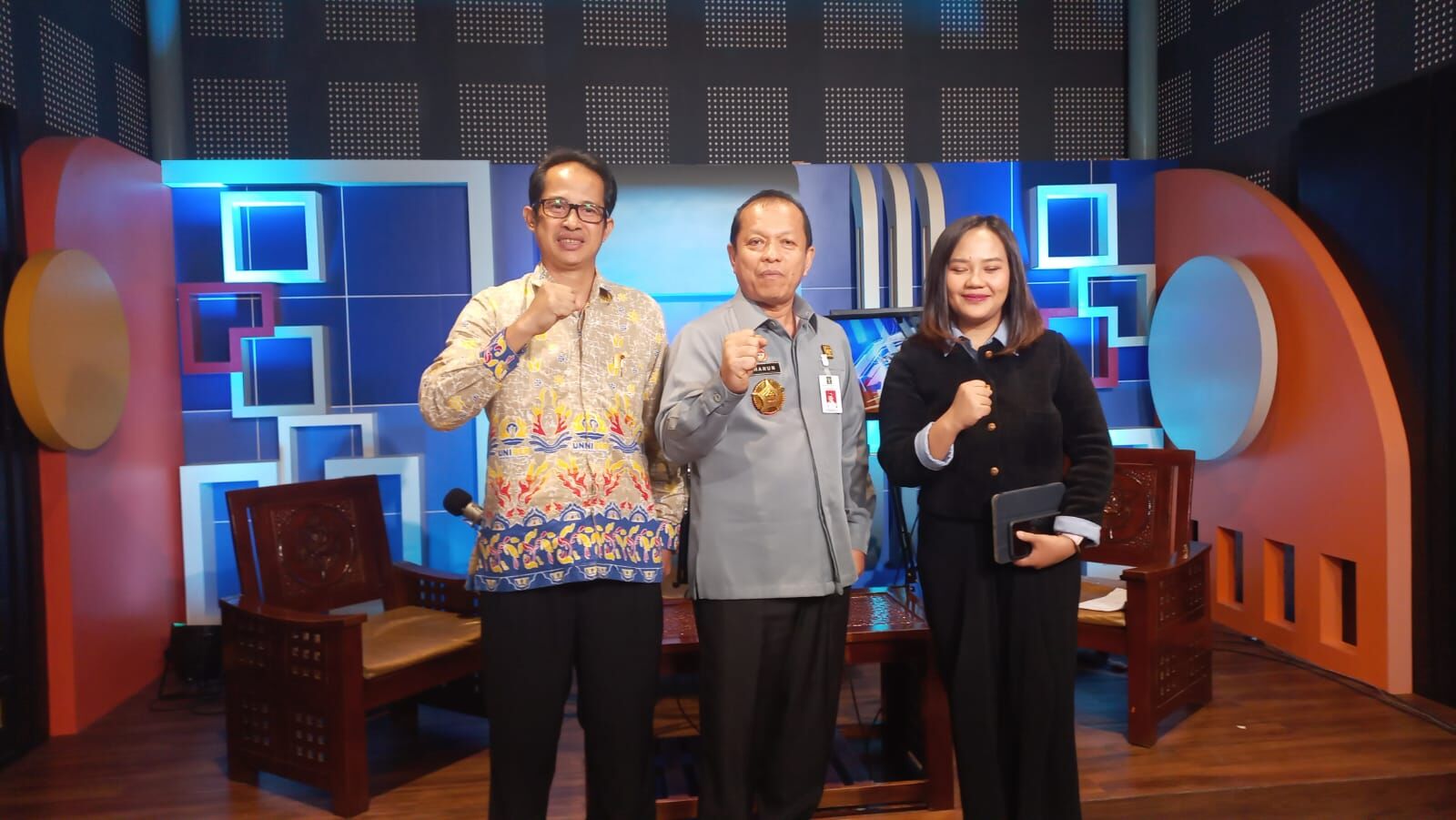 Rektor Universitas Pertiba dan Kakanwil Kumham Babel Bersatu di Podcast TVRI Bangka Belitung untuk Bahas Pentingnya Peringatan Hari KI se-Dunia