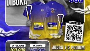 DIES NATALIS PERTIBA KE-43 TAHUN HADIRKAN KEGIATAN UNIPER RUN 2025