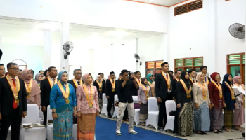 FEB Universitas Pertiba Yudisium 86 Lulusan Magister Manajemen, Dorong Lulusan Terus Berkembang