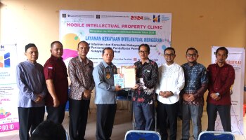 Kumham Bangka Belitung Gelar Layanan Kekayaan Intelektual dalam Peringatan Hari KI Sedunia 2024  Di Universitas Pertiba.