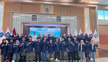 Mahasiswa FEB UNIPER Lakukan Studi Lapangan ke Kantor Perwakilan BPK Bangka Belitung