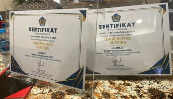 Mahasiswa Prodi Manajemen FEB Universitas Pertiba Raih Penghargaan Babel Youthpreneur 2025
