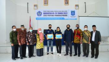STIE Pertiba Lakukan Serah Terima Kembali Mahasiswa KKN Angkatan Ke-29 Tahun 2022