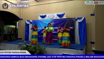 Tari Campak Mahasiswa STIE Pertiba Pangkalpinang