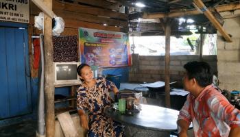 Tim Priok Stie Pertiba Blusakan UMKM di Pangkalpinang