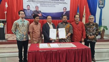 Universitas Pertiba dan Elekta Research Center Uniper Teken MoU dengan Politician Academy, Sekaligus  Gelar Kuliah Umum “Pemilih Muda, Survei, dan Pendidikan Politik: Menghidupkan Politik Generasi Z”