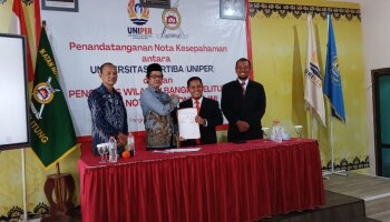 Universitas Pertiba dan Ikatan Notaris Indonesia Wilayah Bangka Belitung  Melakukan Penandatanganan MoU dan PKS