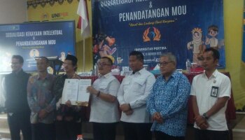 Universitas Pertiba Jalin Kerja Sama dengan Kementerian Hukum Republik Indonesia Kantor Wilayah Kepulauan Bangka Belitung dalam memperkuat Pemahaman dan Perlindungan Kekayaan Intelektual di Lingkungan Akademik