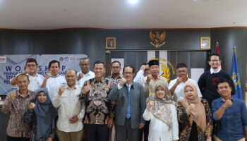 WORKSHOP STRATEGI PENCAPAIAN IKU PERGURUAN TINGGI SWASTA DIDUKUNG OLEH NARASUMBER PROF. DR. ISKHAQ ISKANDAR, M.SC SELAKU KEPALA LEMBAGA LAYANAN PENDIDIKAN TINGGI (LLDIKTI) WILAYAH II PALEMBANG DI UNIVERSITAS PERTIBA