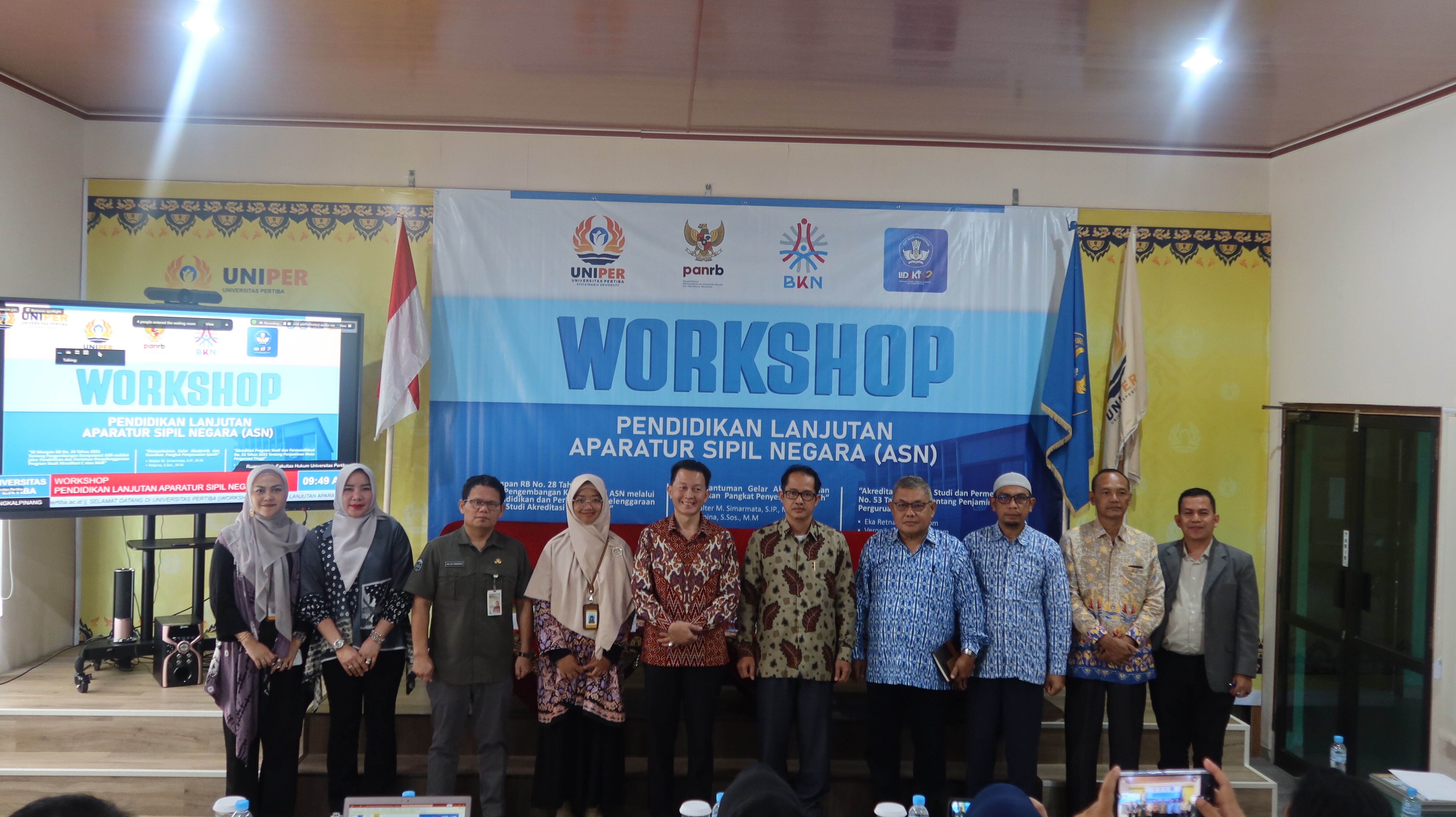 Universitas Pertiba adakan Workshop Pendidikan Lanjutan Bagi Aparatur Sipil Negara